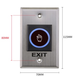 Nút Exit Cảm Ứng Không Chạm No Touch Cho Hệ Thống Access Control
