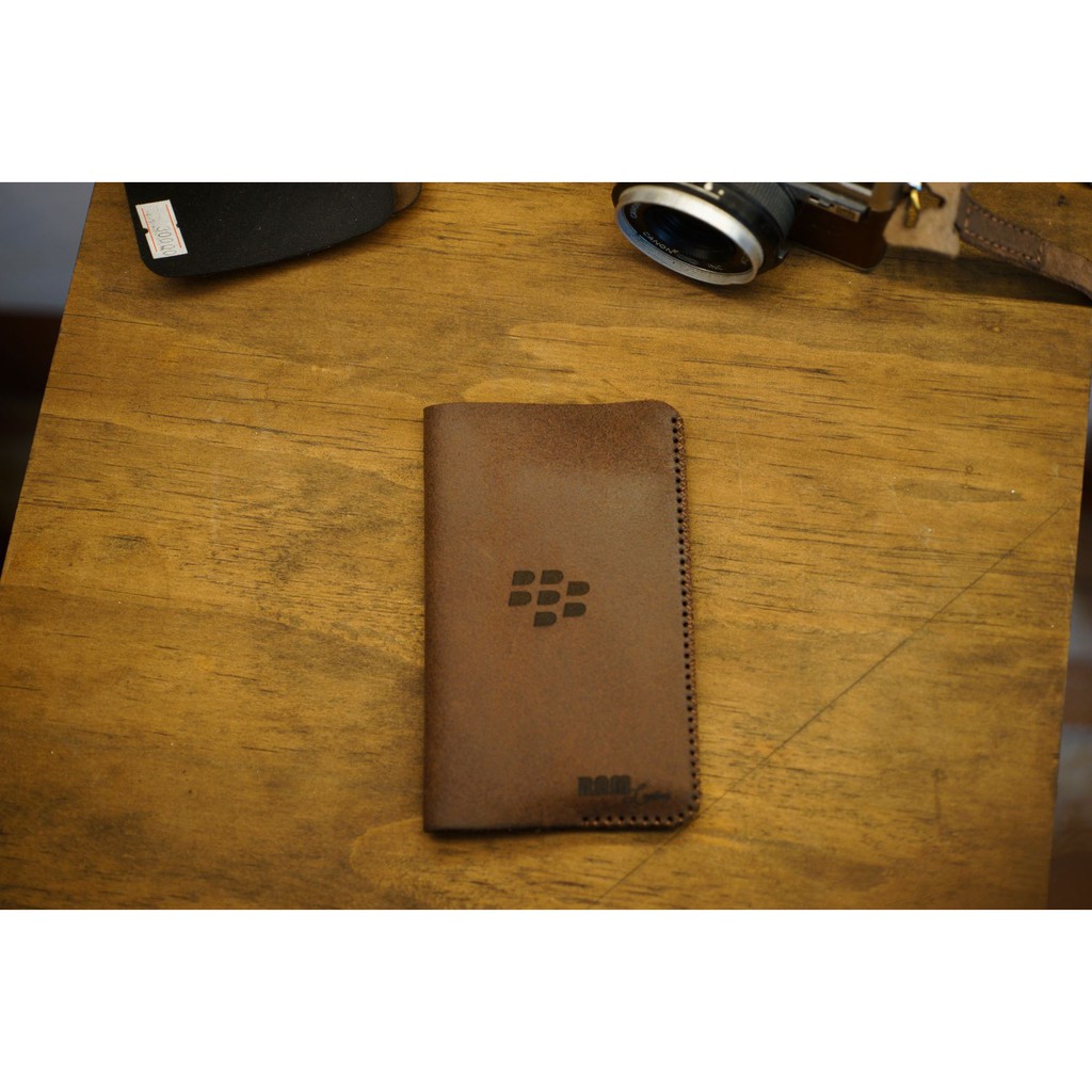 [Hàng chính hãng] BAO DA BÒ ĐIỆN THOẠI BLACKBERRY Q20 -CHÍNH HÃNG RAM LEATHER