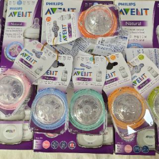(Chính hãng)Núm ti Philips Avent Natural Cổ rộng