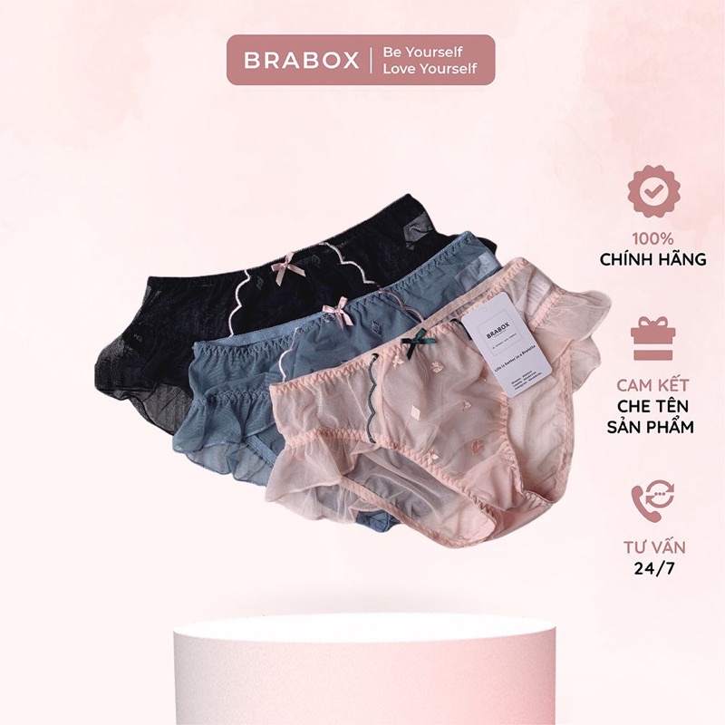 Quần lót đôi nam nữ couple  cotton modal 50S BRABOX