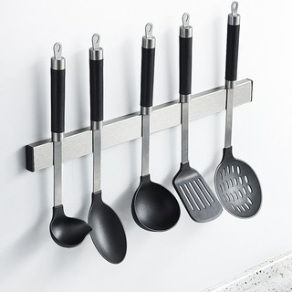 Giá Kệ Nam Châm Treo Dao Kéo Thông Minh - Thanh Inox 304 Nguyên Khối [Chứng nhận An toàn]