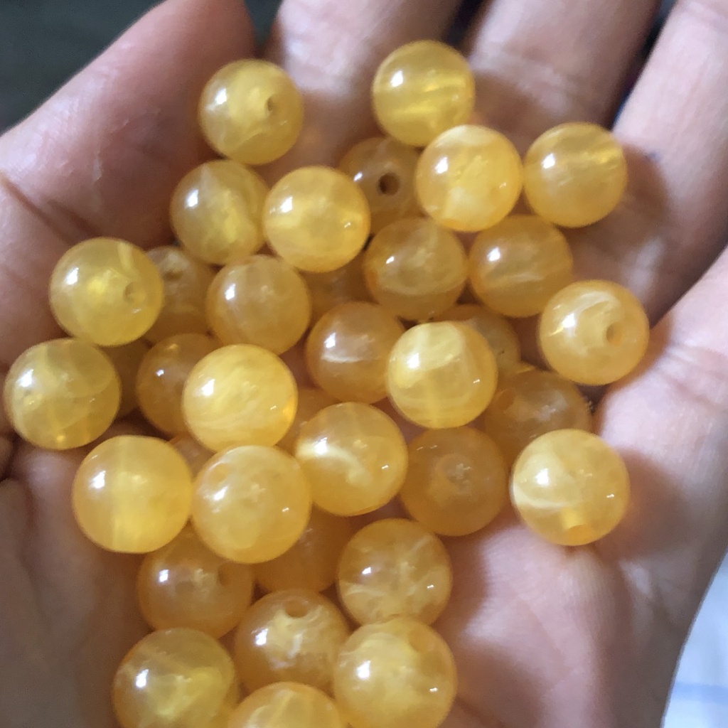 Sale thanh lý 10-25gam hạt nhưa 8mm-10mm đủ màu