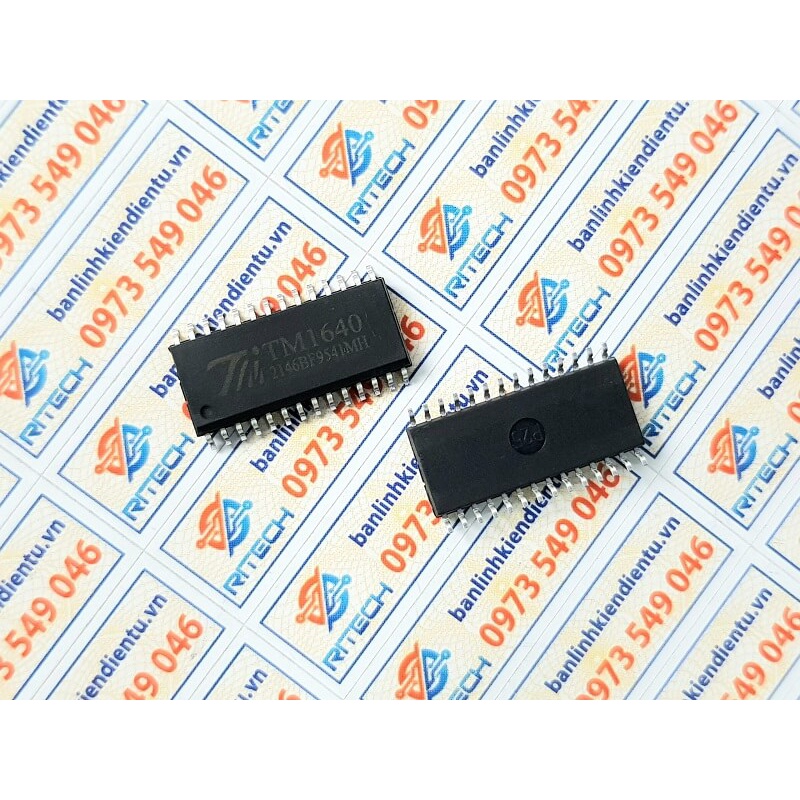 [Combo 5 chiếc] ​TM1640 IC Điều Khiển LED SOP-28