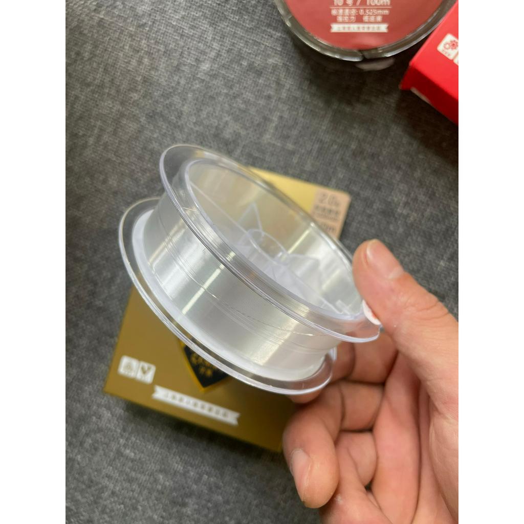 Cước trục, thẻo Thiết Ngưu cuộn 100m chính hãng. Dây câu cá săn hàng. Tải trọng lớn, bền dai. Đồ Câu Hoàng Nam