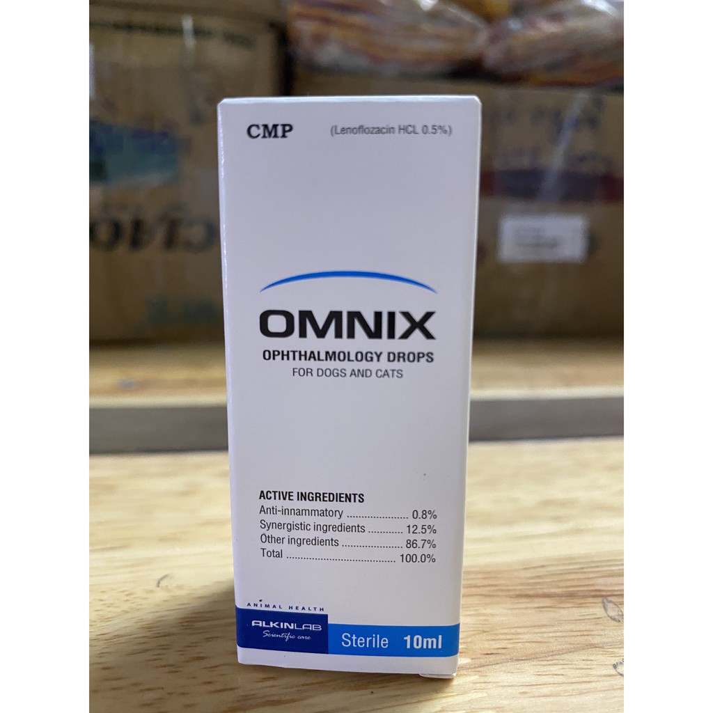 Thuốc Alkin Omnix Nhỏ Mắt cho chó