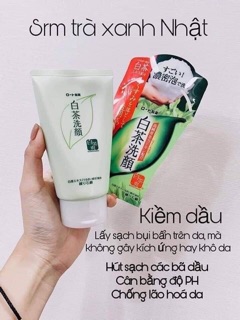 Sữa Rữa Mặt Trà Xanh Nhật Bản