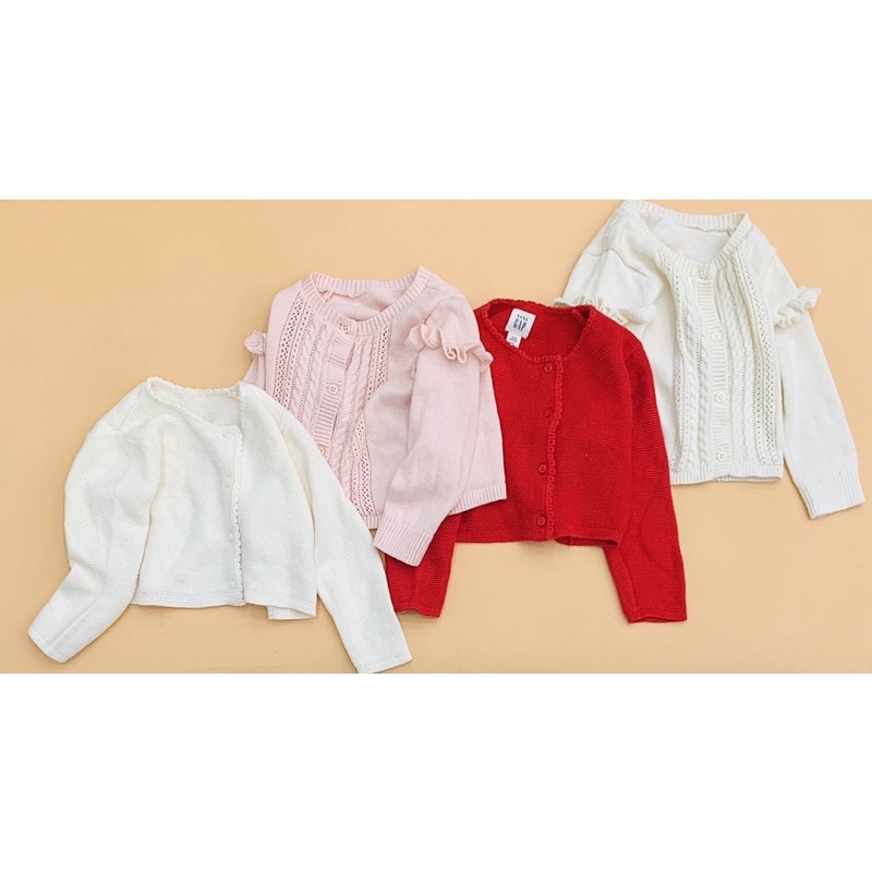 ÁO KHOÁC LEN BÉ GÁI GAP