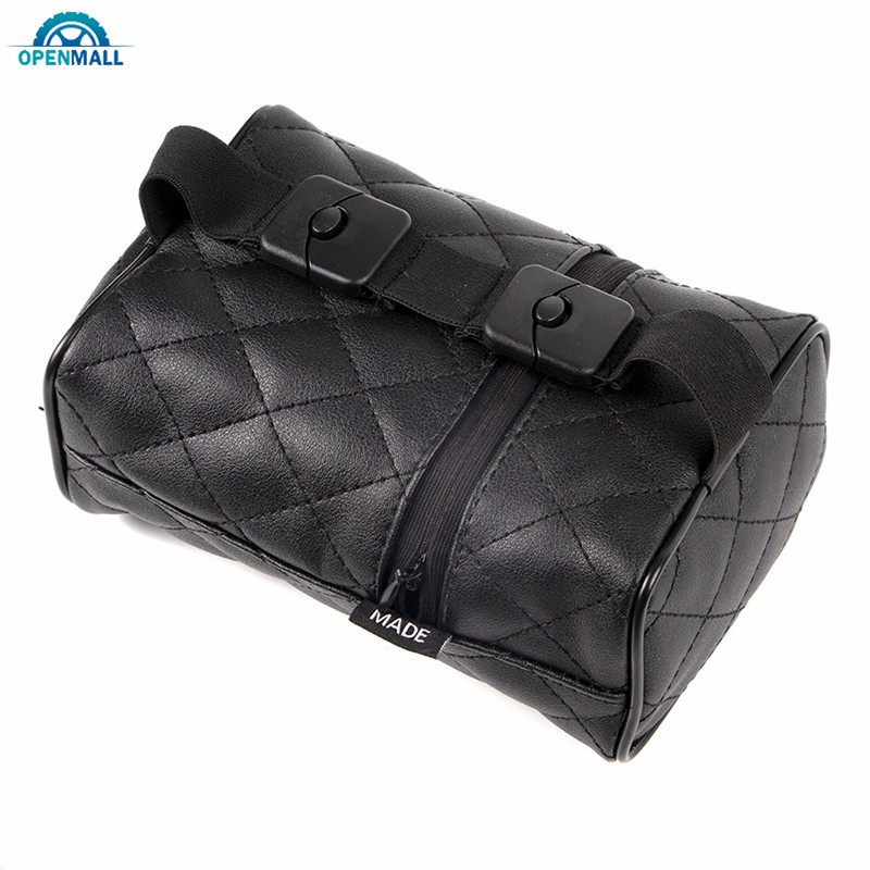 Hộp đựng khăn giấy bằng da giả có khóa kéo trên xe hơi tiện lợi