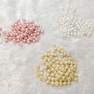 Cúc áo nút hạt trai tròn đính kết trang phục dài váy đầm