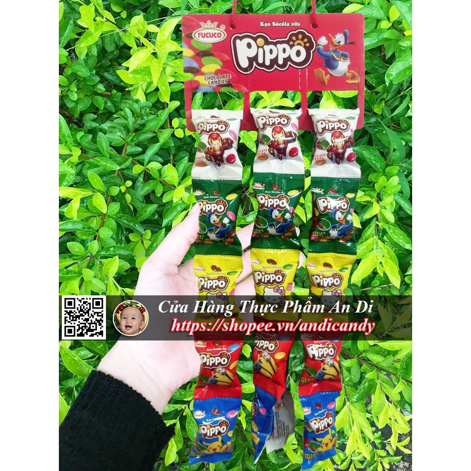 Kẹo Socola Pippo - Socola Sữa (30 Gói)
