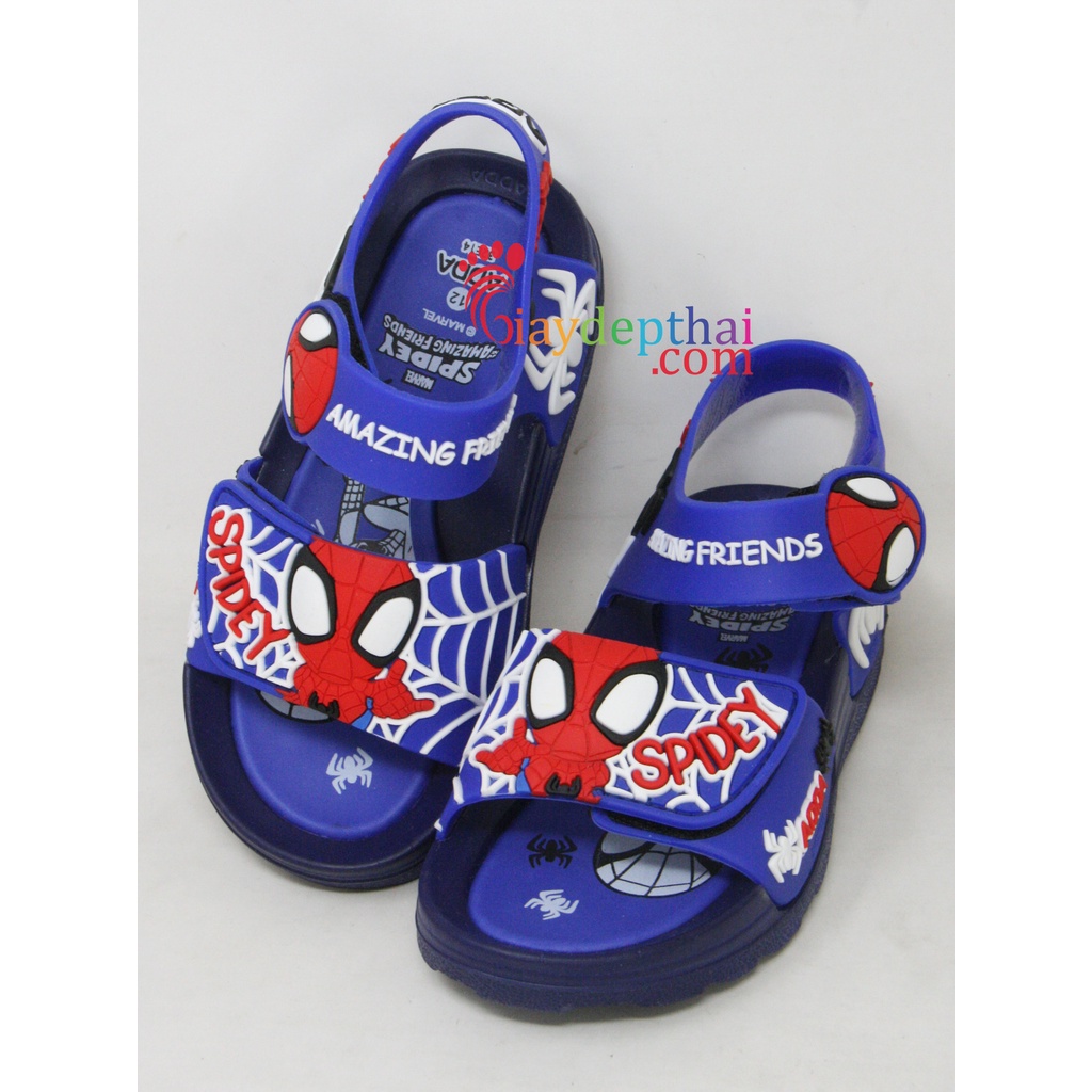 Giày sandal quai hậu Thái Lan Bé Trai siêu nhân người nhện Adda Spiderman 32E11/32E14 (Hình ngẫu nhiên)