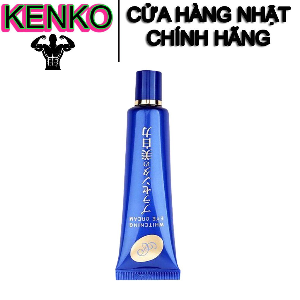 Kem mắt ngừa thâm làm mờ nếp nhăn mắt Meishoku Whitening Eye Cream Nhật Bản - HÀNG NỘI ĐỊA NHẬT