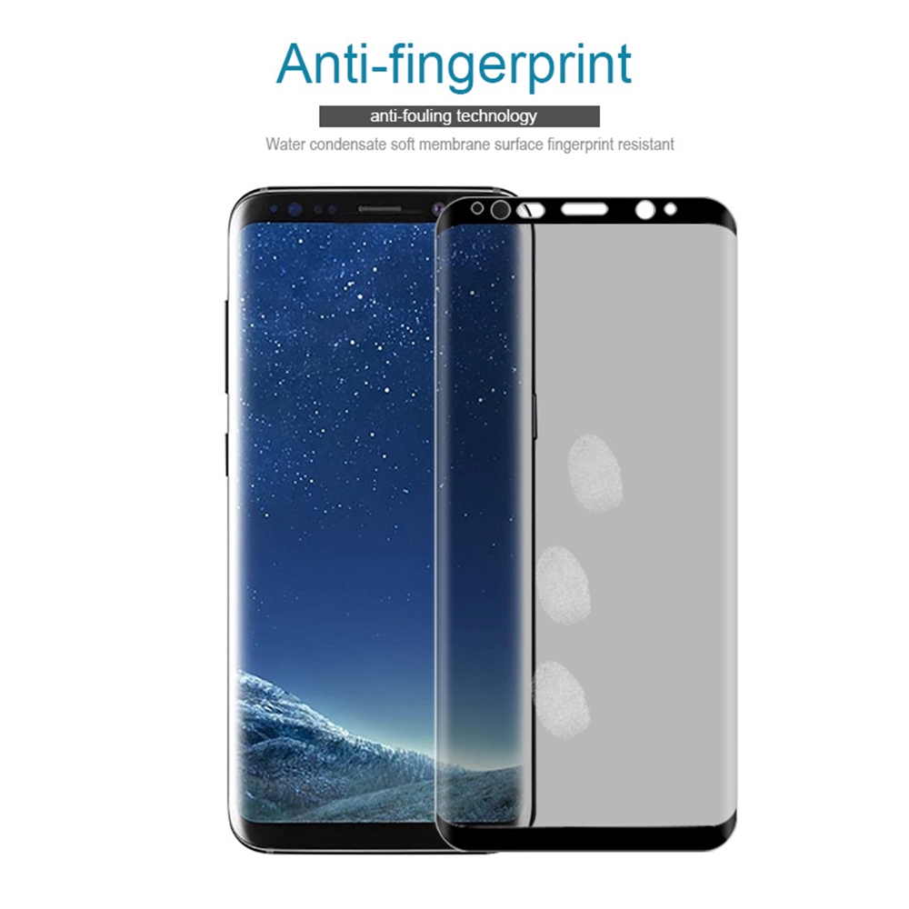 Kính cường lực bảo vệ toàn màn hình chống nhìn trộm dành cho Samsung Galaxy S8 S9 Plus Note 8 9