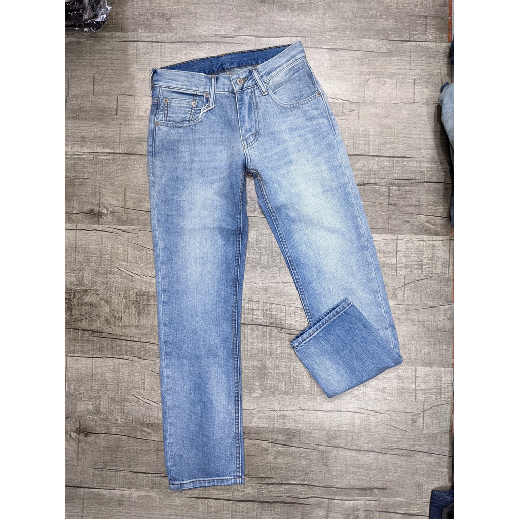 Quần jeans levis chất không giãn bền màu