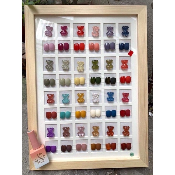 Set sơn gel VERY GOOD 60 màu siêu phẩm