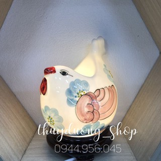 Đèn xông tinh dầu hình gà mái mơ
