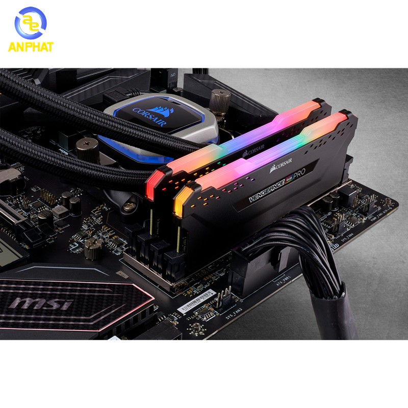 Bộ Nhớ Ram Corsair Ram PC Corsair Vengeance RGB Pro 32GB 3200Mhz DDR4 (2x16GB) | BigBuy360 - bigbuy360.vn