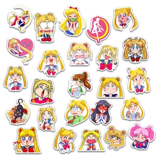 Set 50 Unique Sailor Moon Decorative Stickers