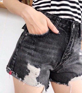 QUẦN SHORT JEAN NỮ RÁCH