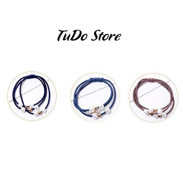 Dây Buộc Tóc Co Giãn Thời Trang Hàn Quốc Cho Nữ P01