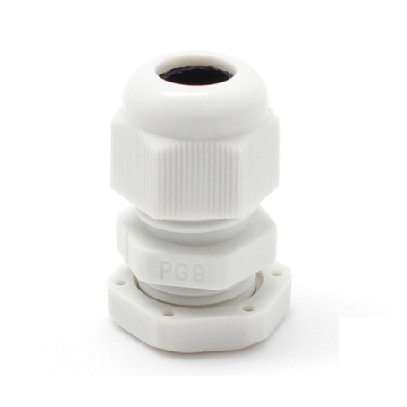 100 Jack chống nước PG9, ống siết cáp chống nước, Rắc PG9