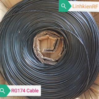 Dây tín hiệu RF cáp đồng trục RG174 cable