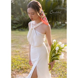 đầm yếm cổ lụa-Ella
