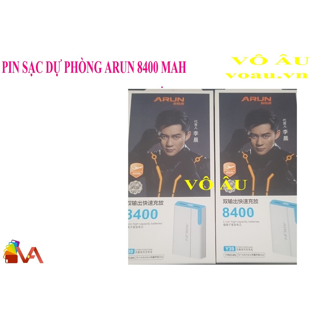 PIN SẠC DỰ PHÒNG ARUN 8400 MAH