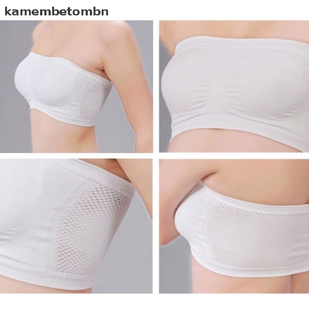 Áo lót ống không dây thoáng khí không đường may cho nữ
