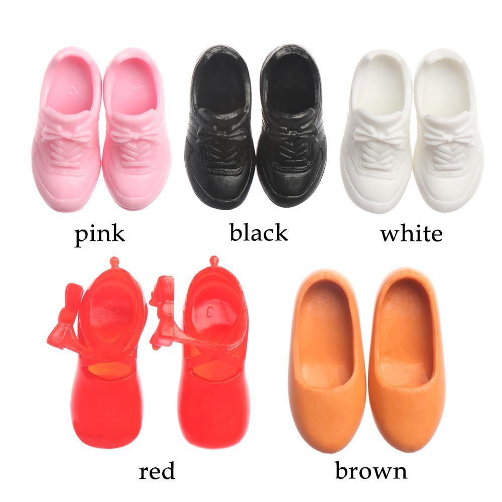 BEBETTERM 1 Đôi Giày Thể Thao Mini 2 / 2.5CM Cho Búp Bê