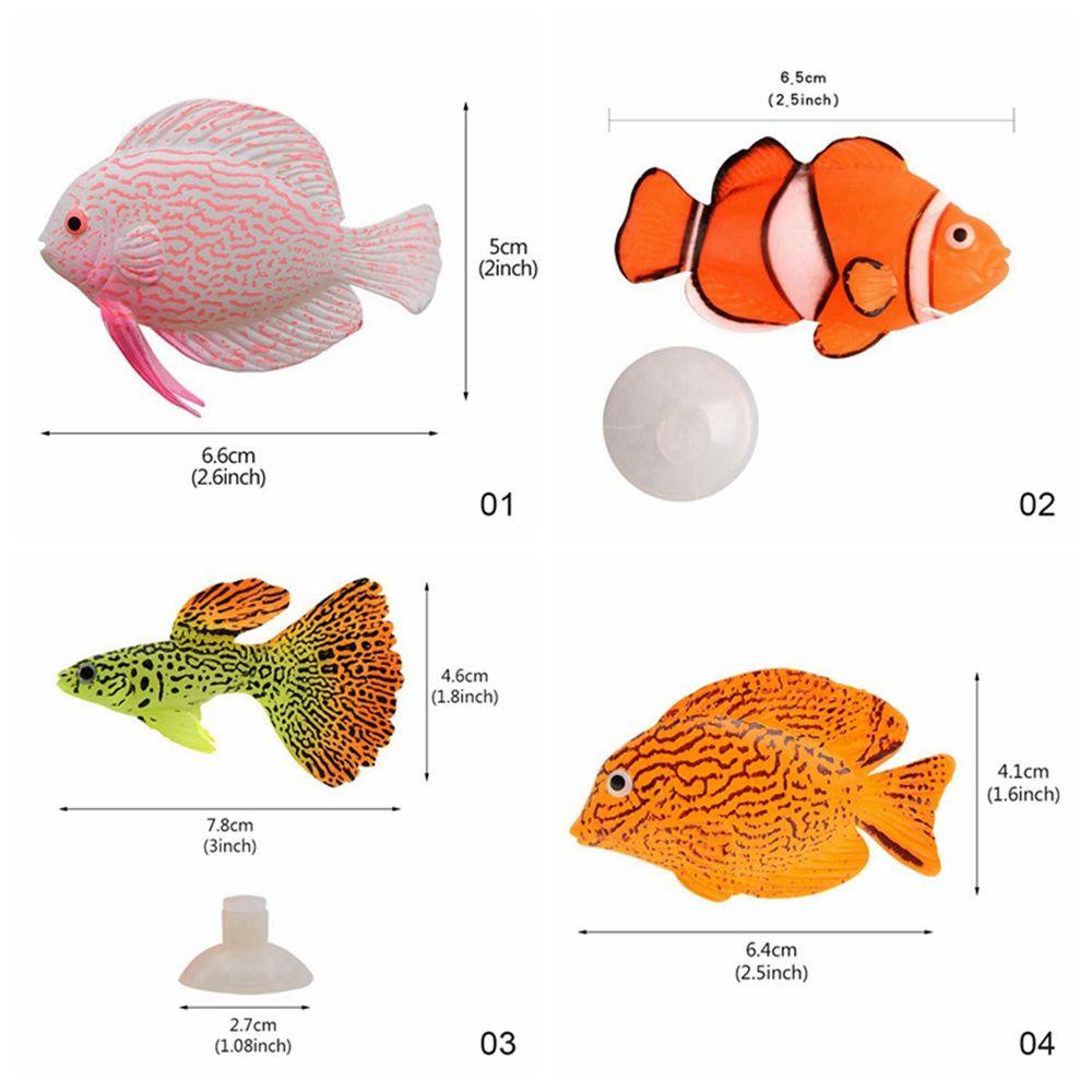 Glenes Đèn Dạ Quang Trang Trí Bể Cá