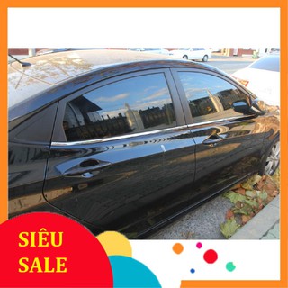 Nẹp chân và viền cong kính Hyundai Accent 2011-2016 sedan