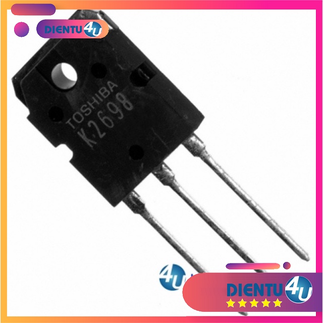 2SK2698 K2698 Mosfet Kênh N 15A 500V TO-3P