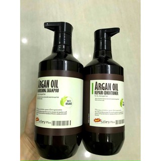 Siley dầu gội, dầu xả argan oil