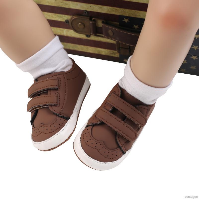 Giày sneaker tập đi đế mềm chống trượt xinh xắn dành cho bé từ 0-18 tháng tuổi