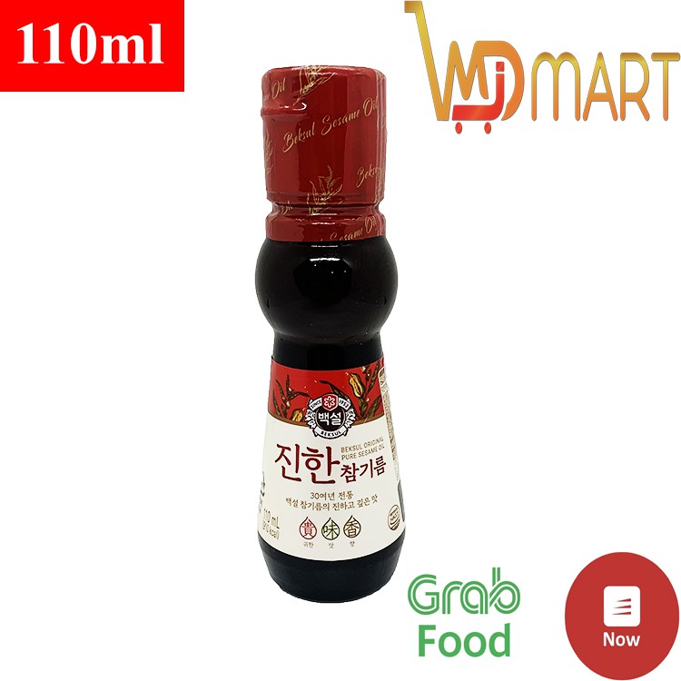  DẦU MÈ ĐẬM ĐẶC BEKSUL CJ HÀN QUỐC CHAI 110ML