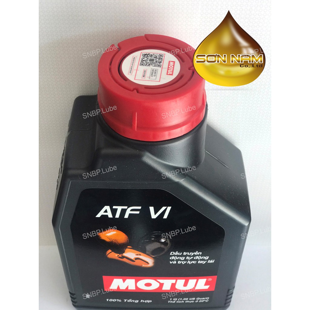 Nhớt hộp số tự động trợ lực tay lái Motul ATF VI  chất lượng cao 100% tổng hợp: