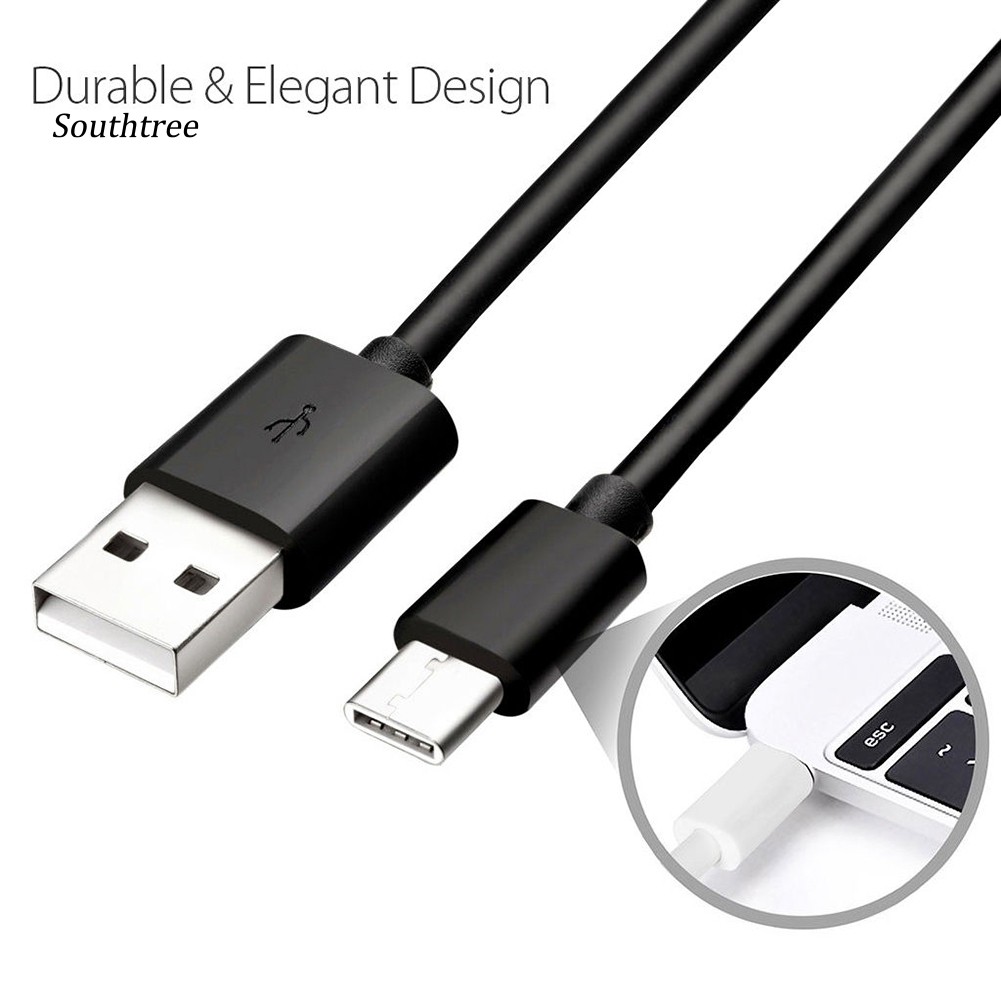 Cáp Sạc Nhanh Usb Type-C Dài 2m Cho Huawei Samsung Galaxy Htc