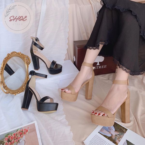 Gót sandal trụ đúp 1550-1