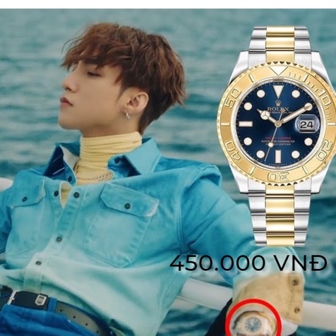 Đồng hồ nam nữ Ro.lex Sơn Tùng