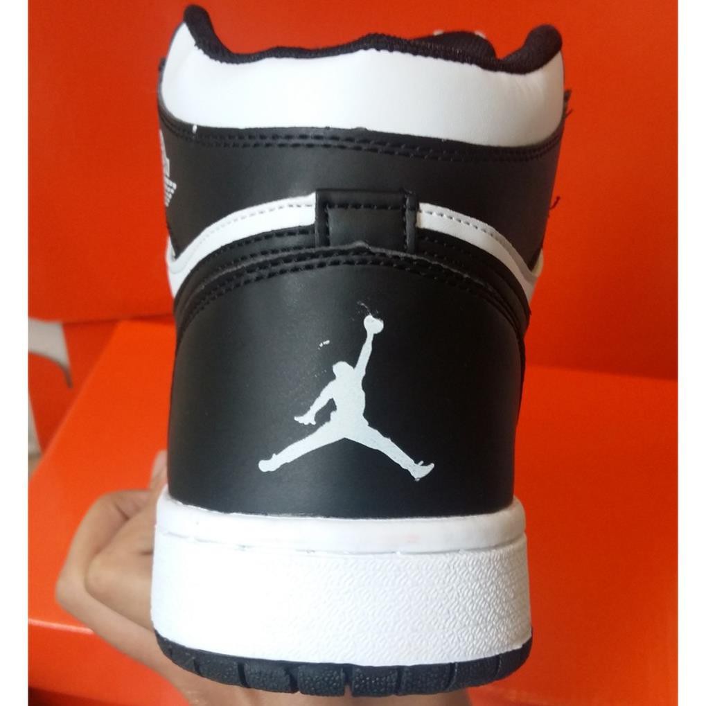 HOT [Đỉnh Cao] [Fullbox] Giày bóng rổ thể thao 2018   Jordan 1 đen trắng cổ cao TỐT 2020 2020 [ SALE ] . . 🌟 2020 ‣ :))