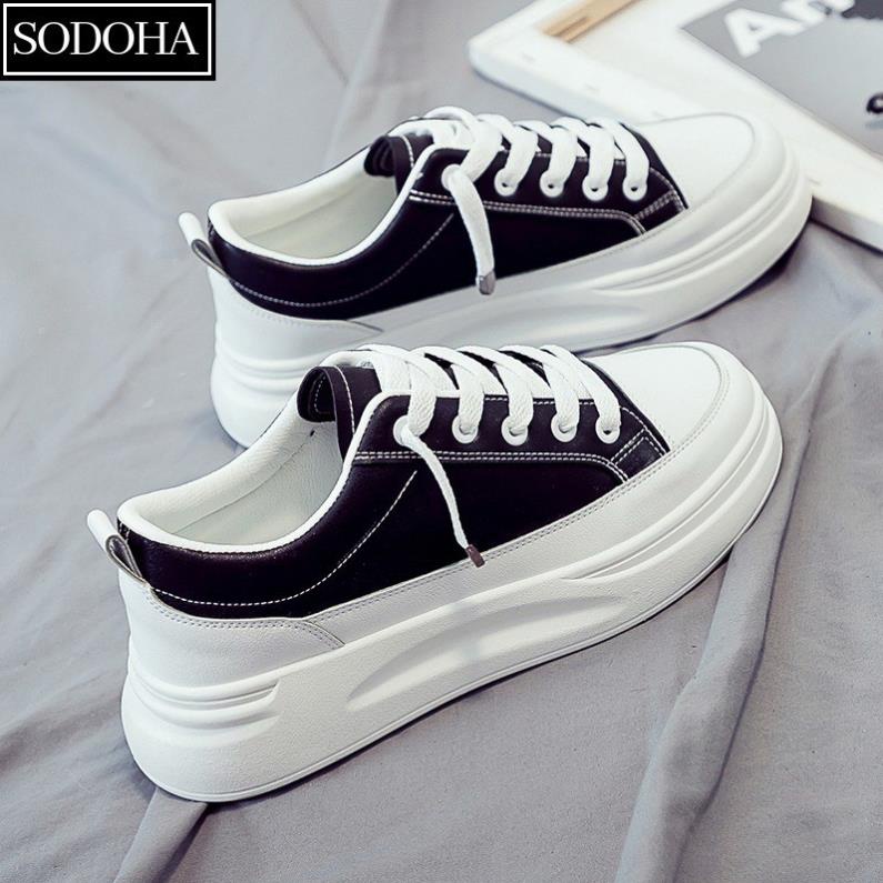 🖋 Giày thể thao nữ SODOHA tăng chiều cao SDH11WB