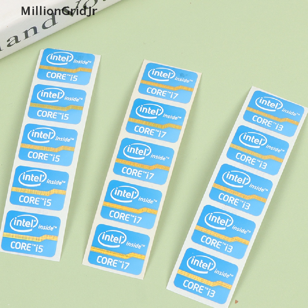 Miếng Dán Logo Laptop Intel Core i3 i5 i7