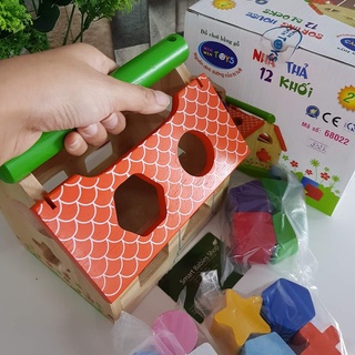 Nhà thả 12 khối Winwintoys