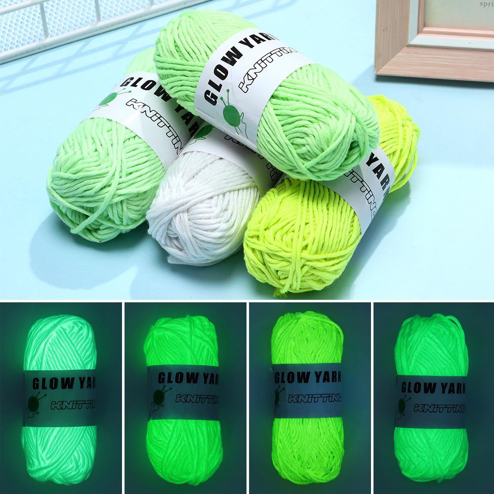 Cuộn Len Polyester Phát Quang Làm Đồ Thủ Công