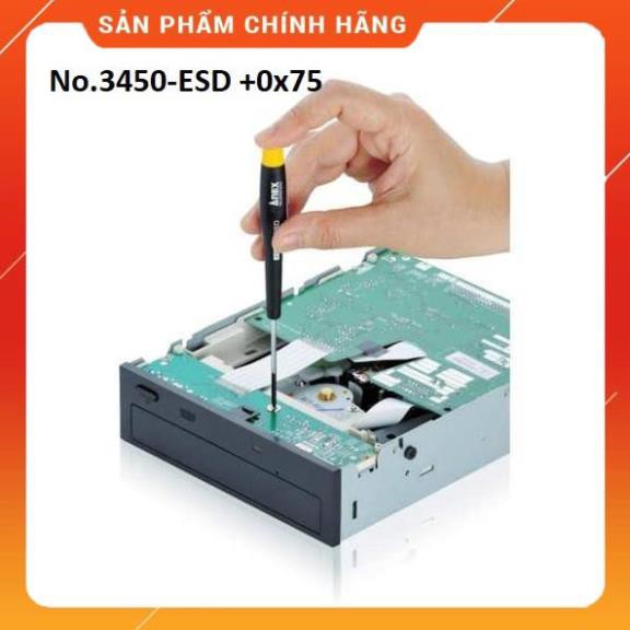 Tô vít điện tử chống tĩnh điện các loại No.3450-ESD Anex Nhật Bản - Chính Hãng