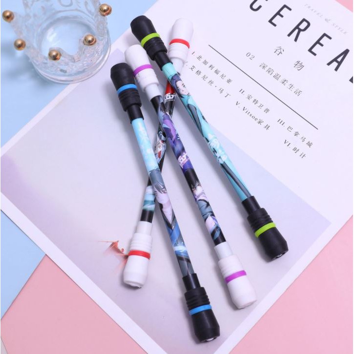 Bút quay nghệ thuật Turn Assassin Five Six Seven Gel Pen hoạt hình