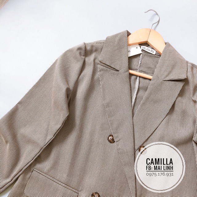 ⚡️BAN SI⚡️Áo VEST KẺ 1 LỚP có cúc cài❤️ | BigBuy360 - bigbuy360.vn