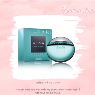 ꋖ Nước hoa dùng thử Bvl Aqva Marine 𝐓𝐲𝐧𝐚𝐰𝐰