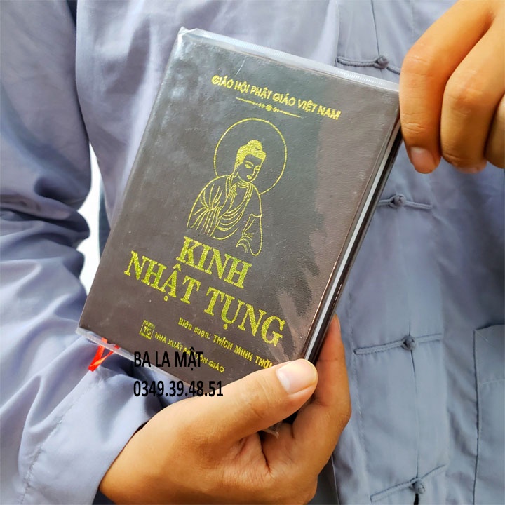 Sách - Kinh Nhật Tụng Trọn Bộ Bìa Da